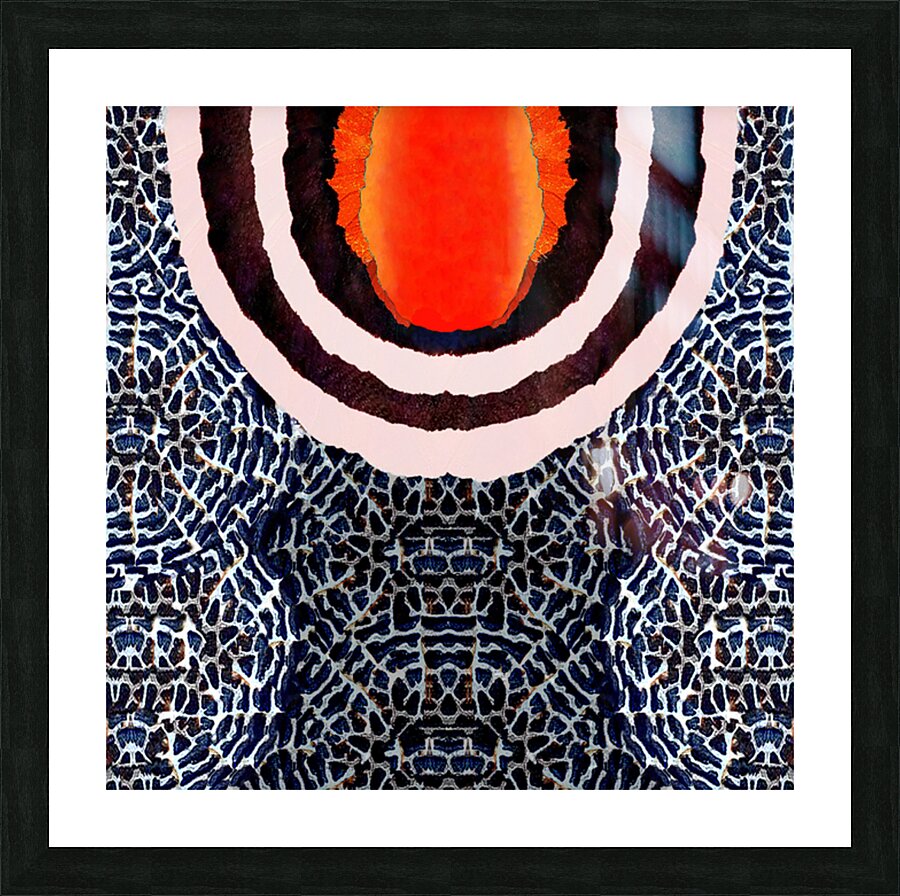 Sunrise and the Blue Sky Picture Frame print