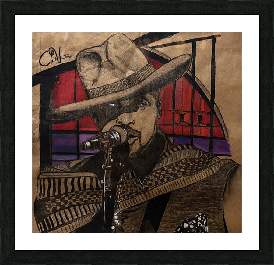 D angelo Picture Frame print