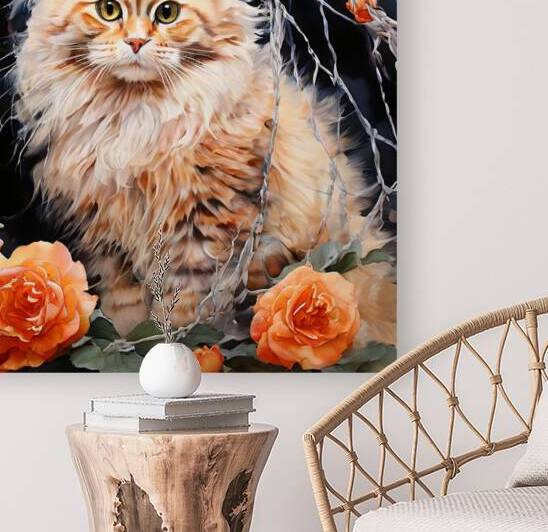 Cat focus Reproduction