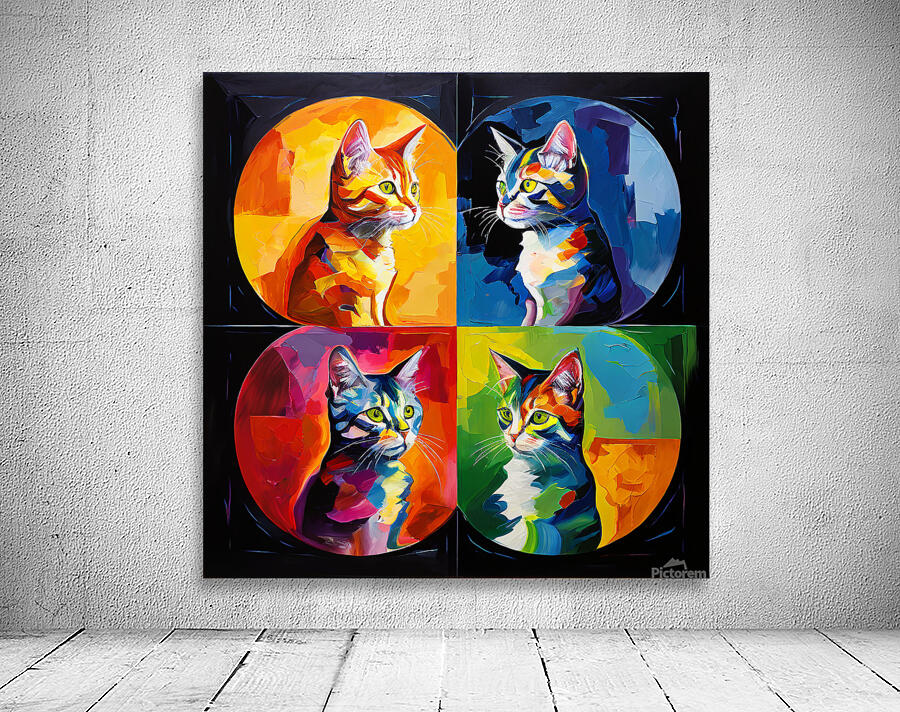 Cat on year Wall Preview