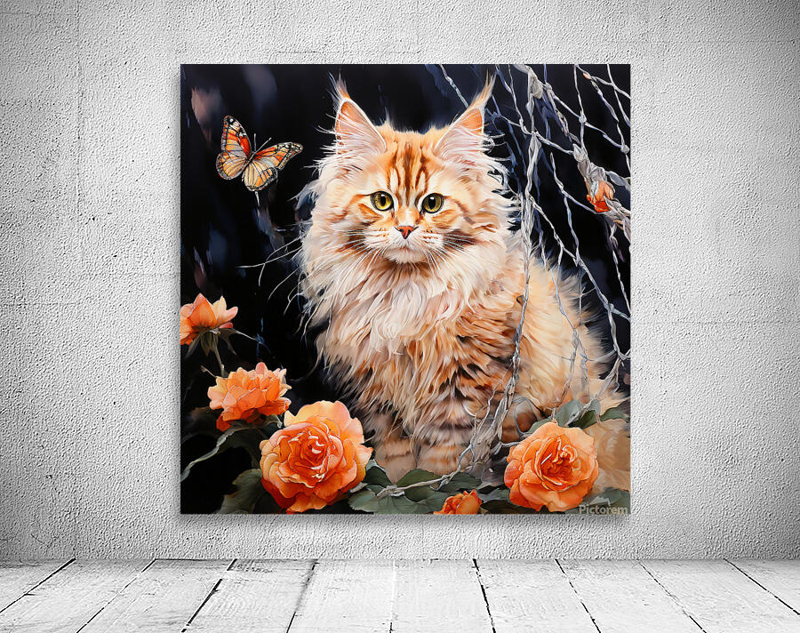 Cat focus Wall Preview