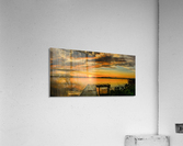 Edge Cut Sun Acrylic Print