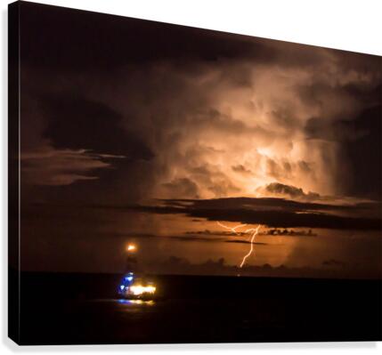 Tug Carries On Canvas Print