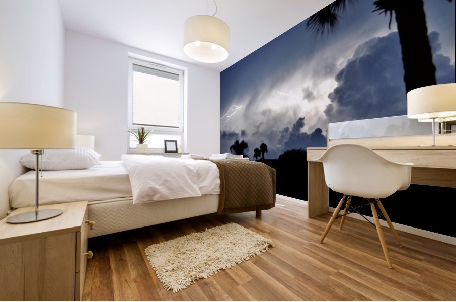 Cloud to Cloud Mural print