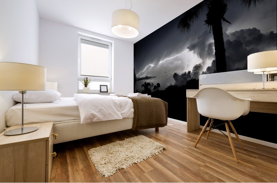 Cloud to Cloud Mural print