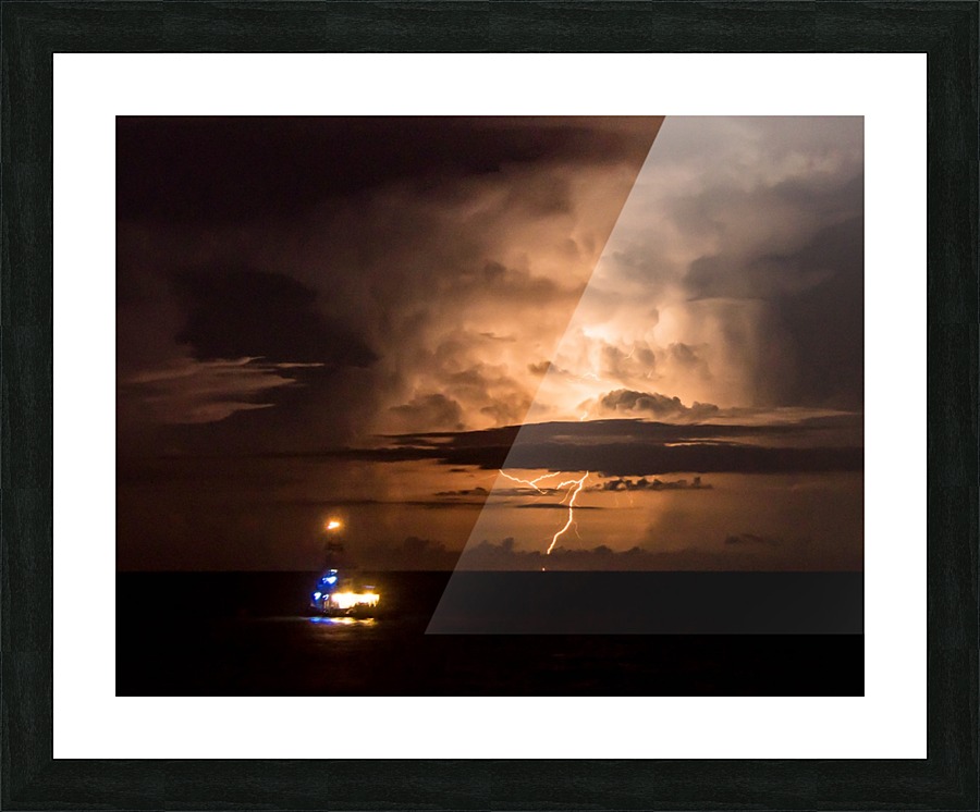 Tug Carries On Picture Frame print