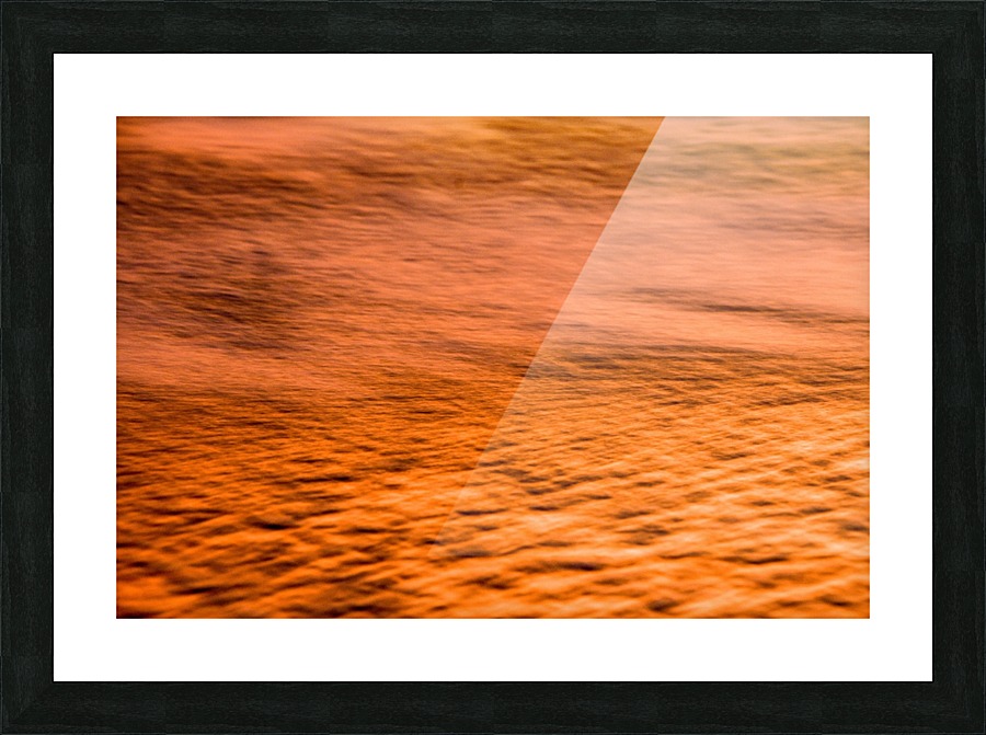 Sunrise Waves 4 Picture Frame print