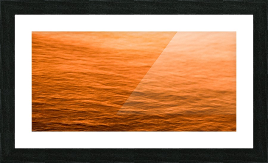 Sunrise Waves 2 Picture Frame print