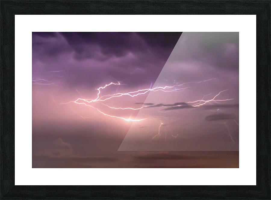 Avian Lightning Picture Frame print