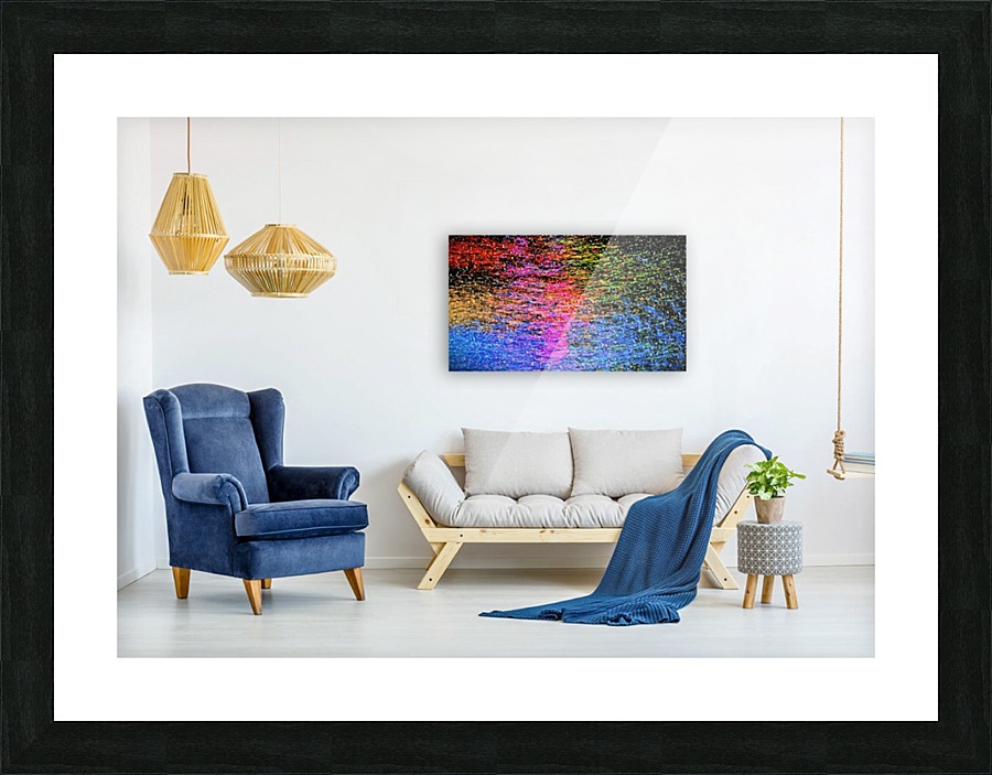 Sample Abstract on Wall Picture Frame print