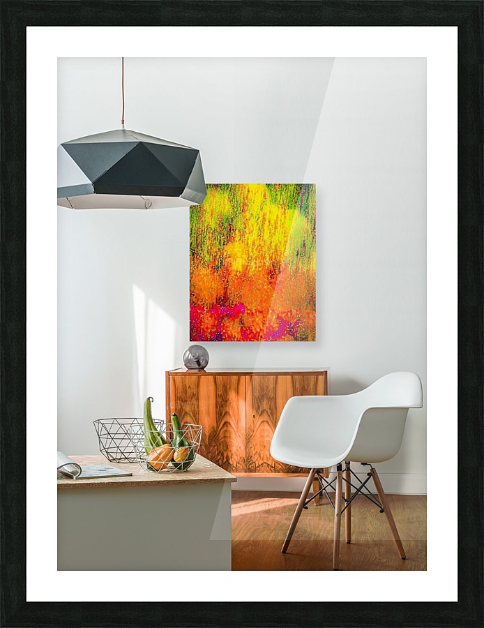 Sample Abstract on Wall Picture Frame print