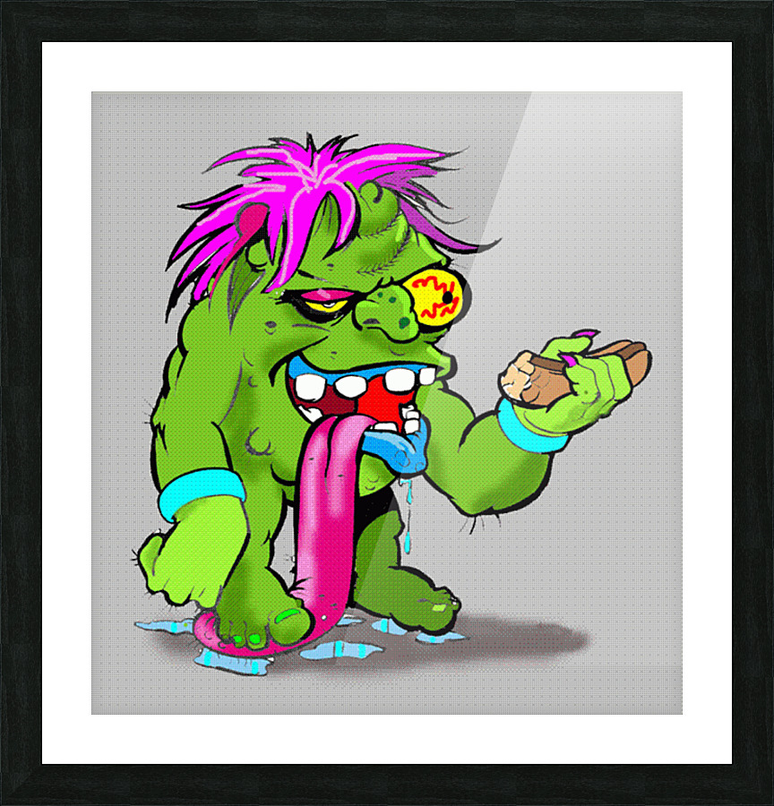 DDogs20Bleacher20Creature  Medium .gif Picture Frame print
