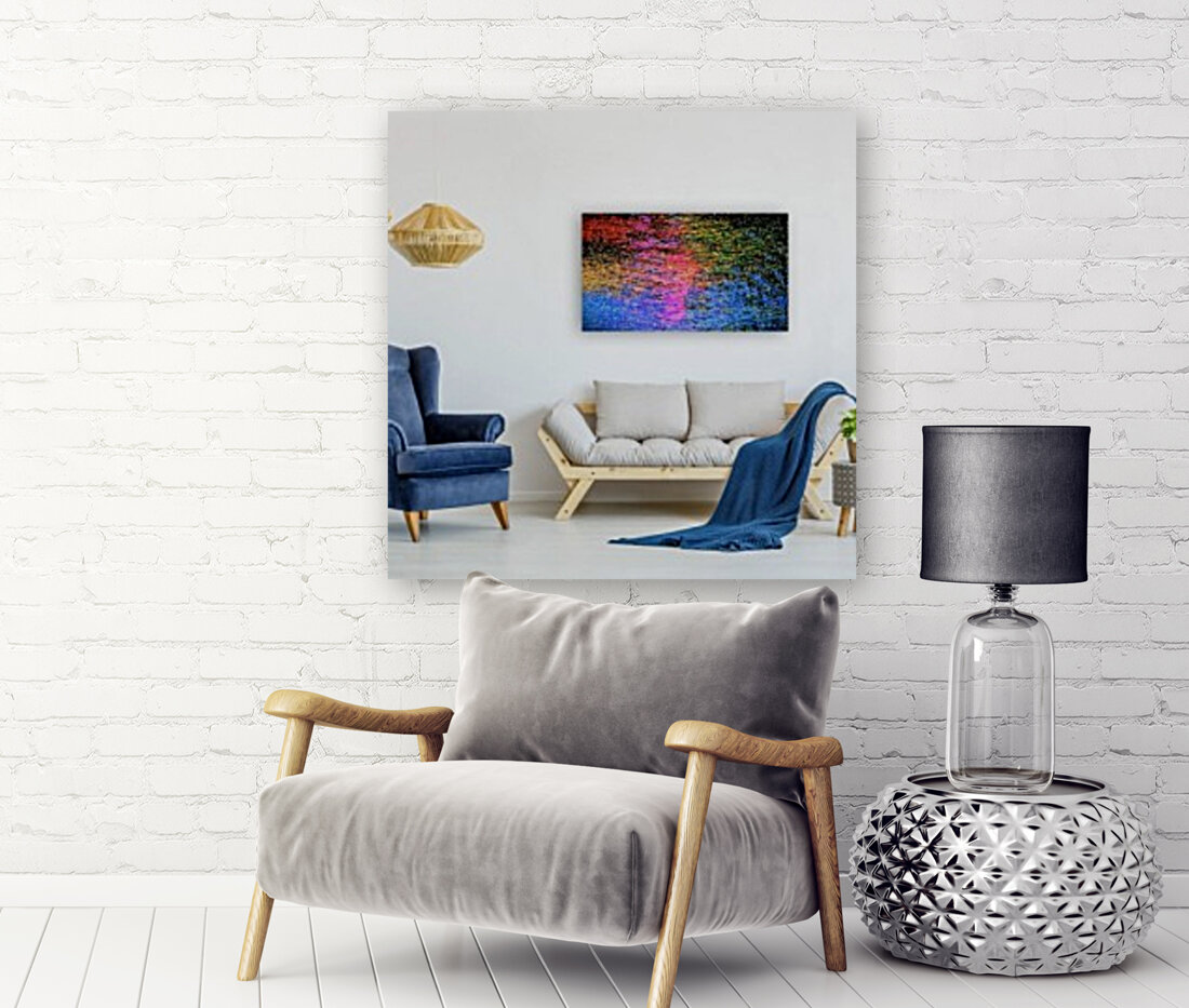 Sample Abstract on Wall Reproduction
