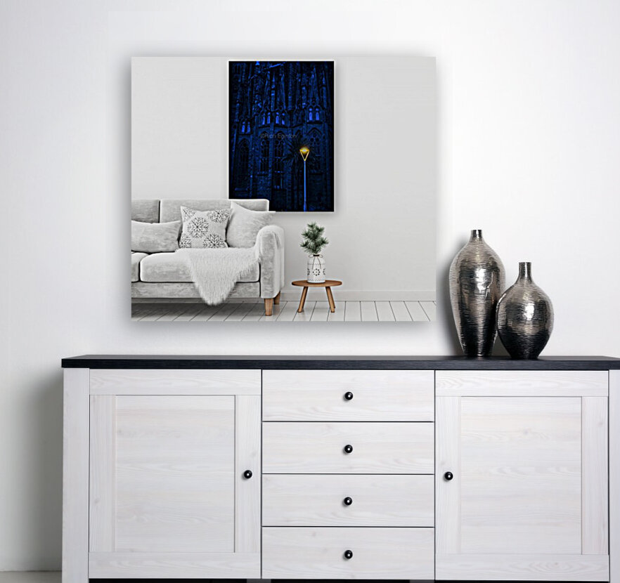 Sample Abstract on Wall Reproduction