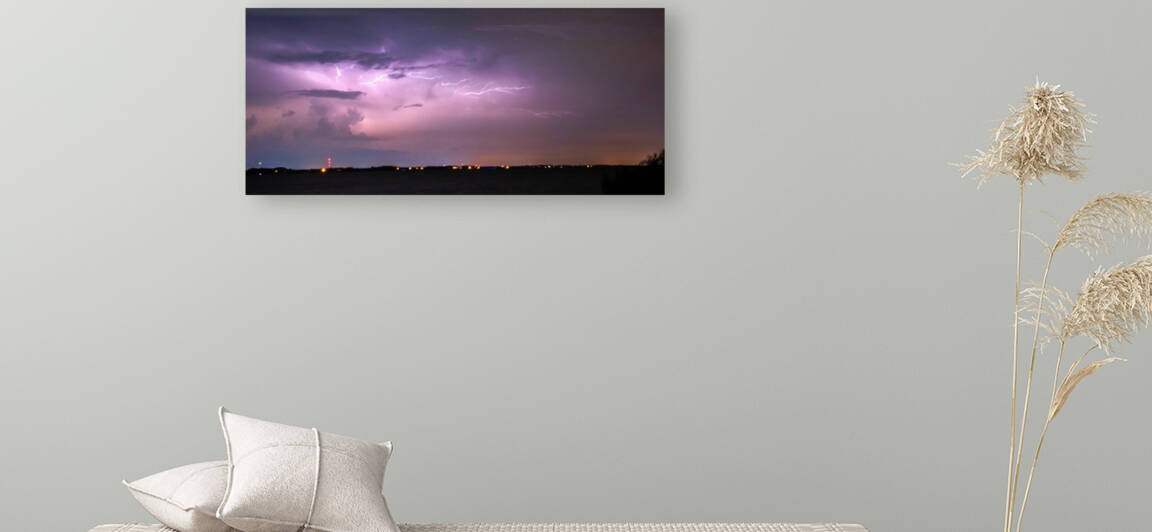 Bolts in Purple Haze by Rich Eginton