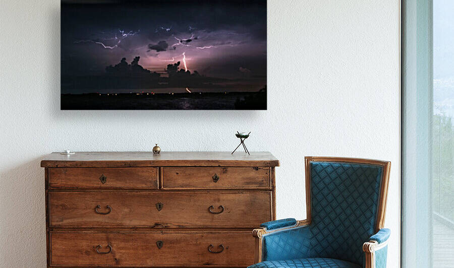 Squiggly Lightning by Rich Eginton