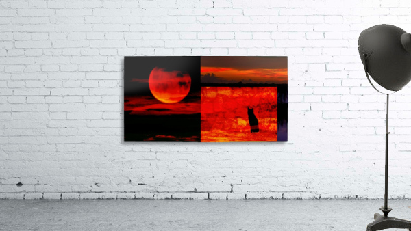 Red Hot Cool Cat Wall Preview
