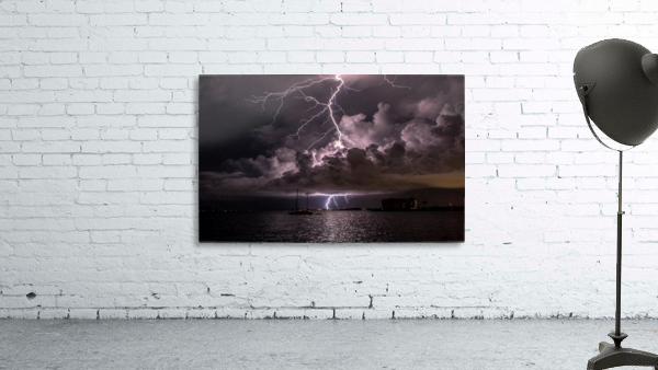 Indian River Lagoon Lightning Wall Preview