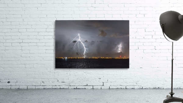 Lagoon Lightning Wall Preview