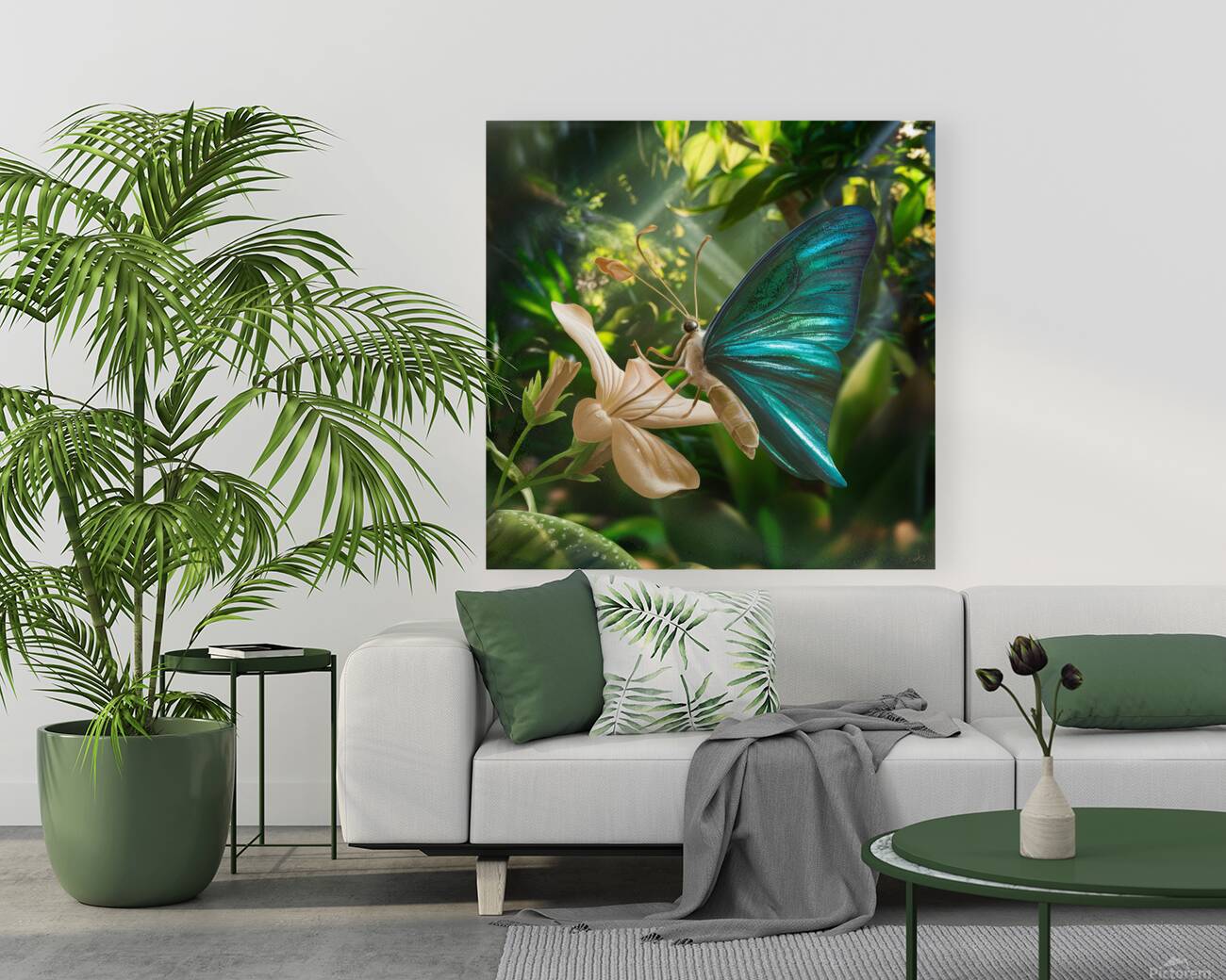 vibrant butterfly Reproduction