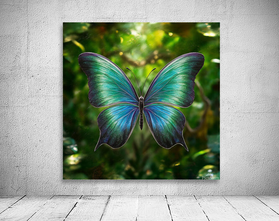 vibrant butterfly Wall Preview