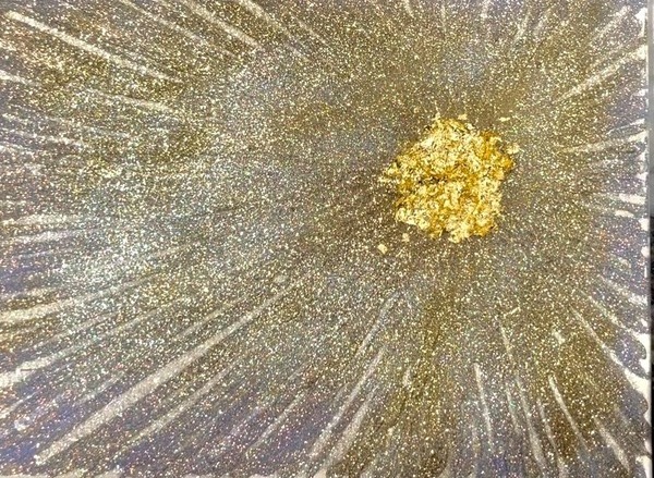 Golden Starburst  Digital Download