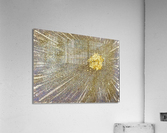 Golden Starburst  Acrylic Print