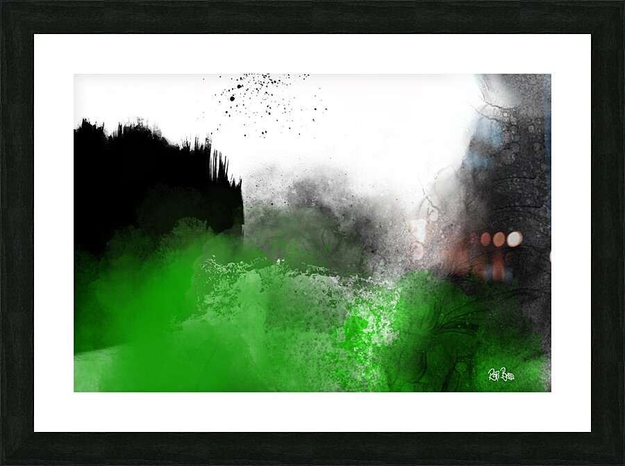 Emerald Picture Frame print