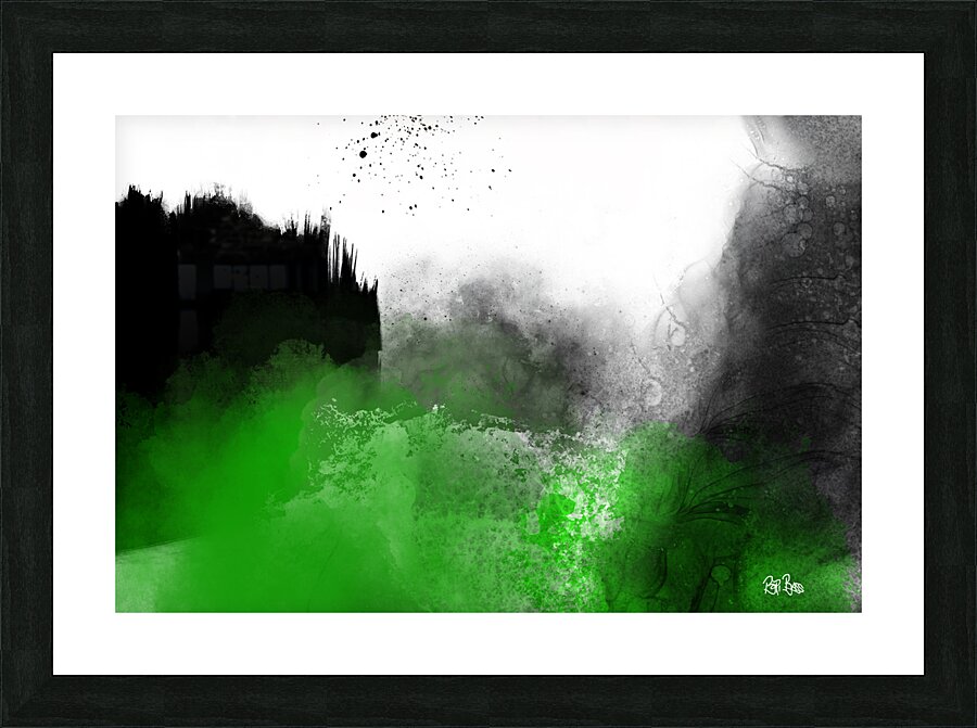 Emerald Picture Frame print