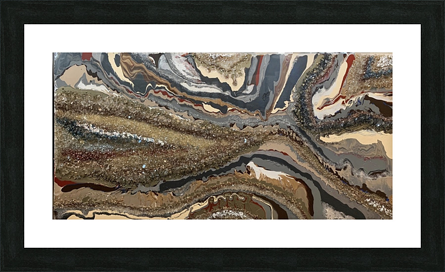 Sandy Beach  Picture Frame print