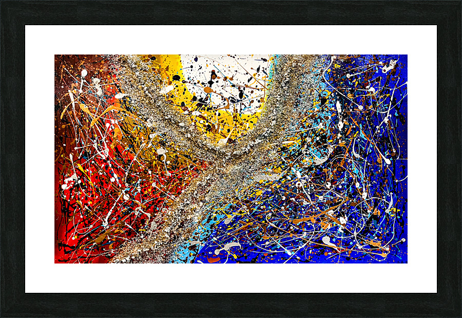 Glistening Rhapsody Picture Frame print