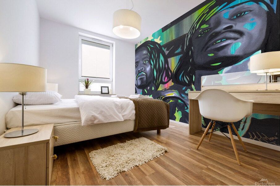 OutKast Snapping & Trippin   Mural print