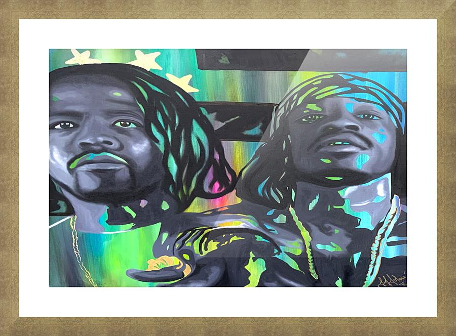 OutKast Snapping & Trippin   Picture Frame print