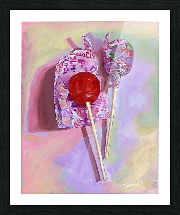Dum Dums Picture Frame print