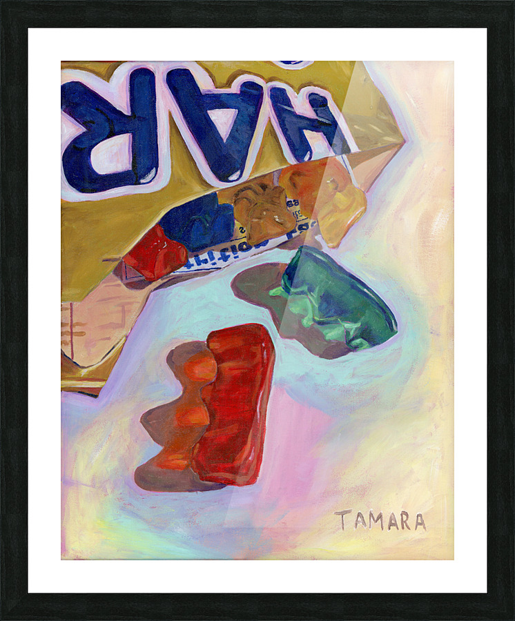 Gummy Bears Picture Frame print
