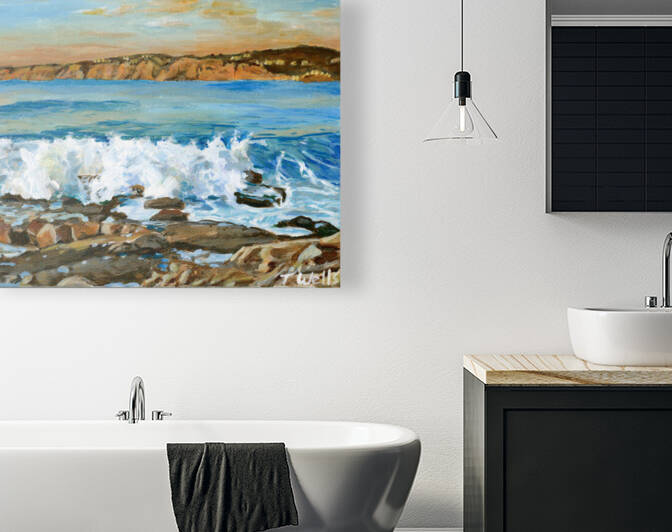 La Jolla Golden Hour by Tamara Wells Art
