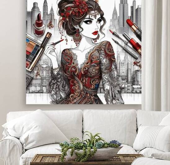Fashion girl of Haute Couture  by GalleryDecor