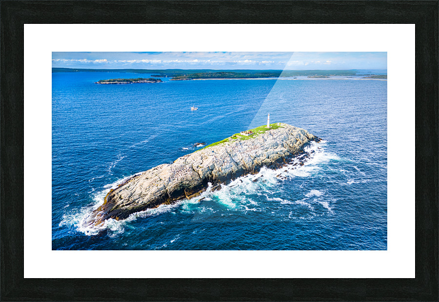 Sheet Rock Lighthouse Picture Frame Printing