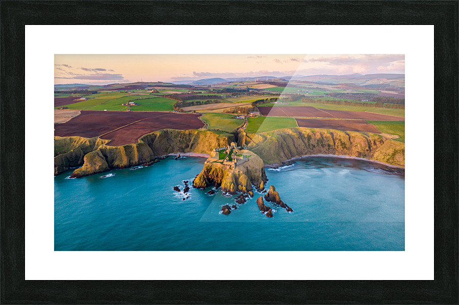 DUNNOTTAR CASTLE Picture Frame Printing