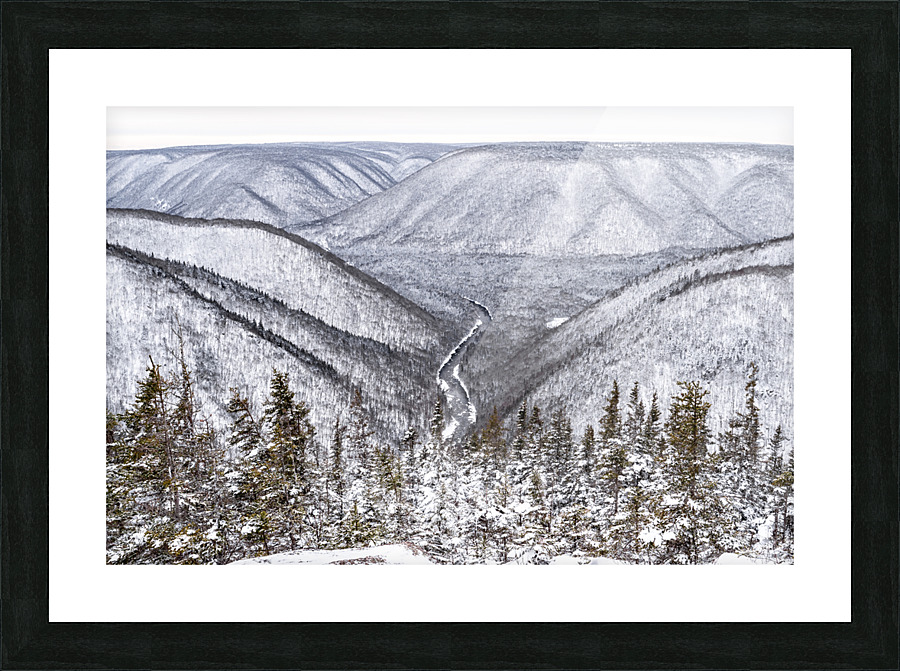 Cape Clear Winter Picture Frame Printing
