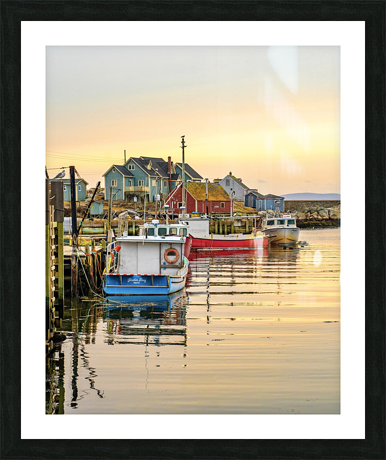Peggys Cove 2 Picture Frame Printing
