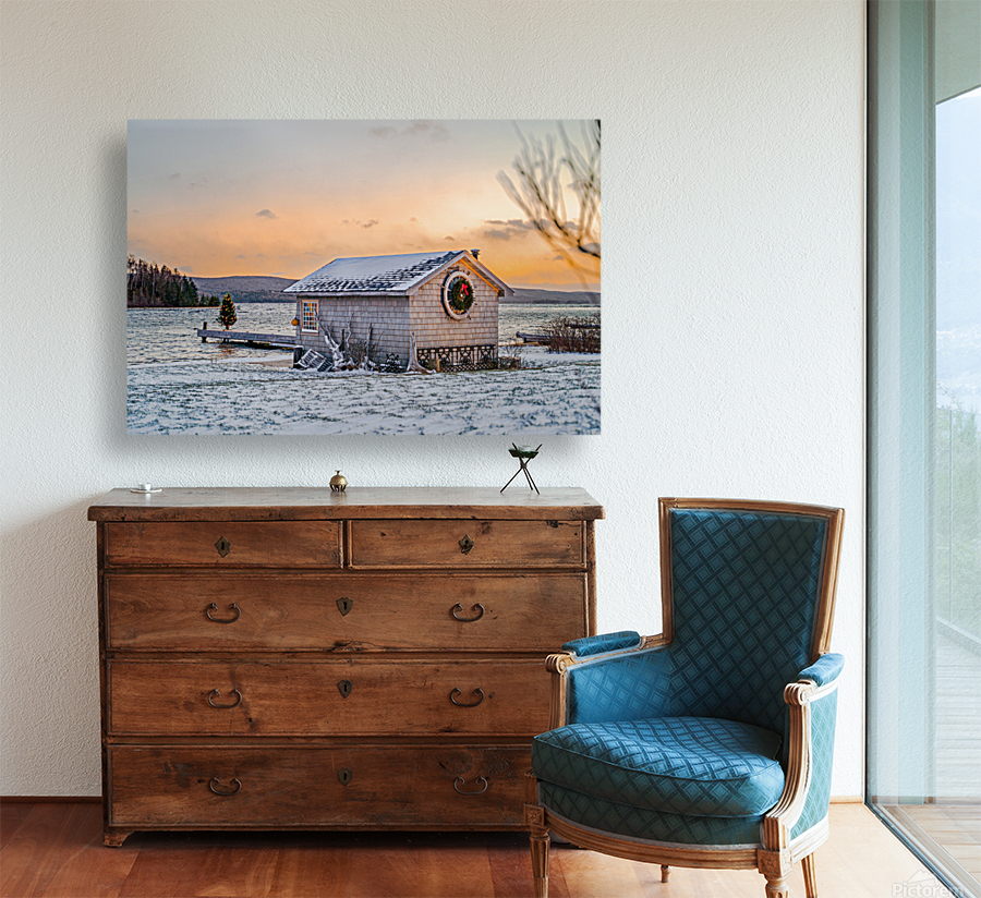 Baddeck Winter Scene Reproduction