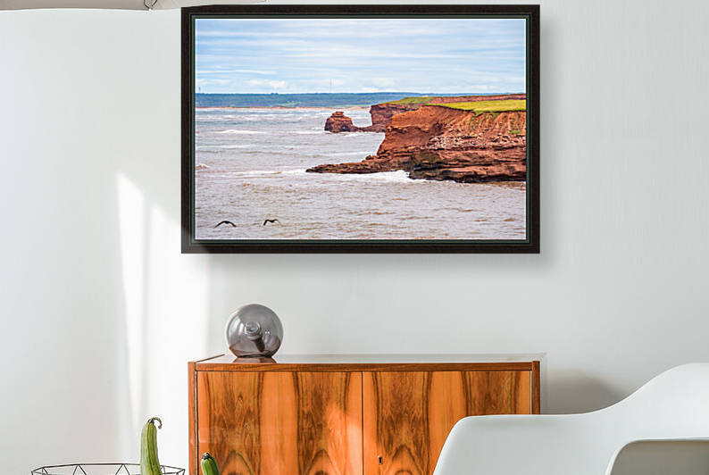 PEI Cape Tryon Coast  by DaveyandSky