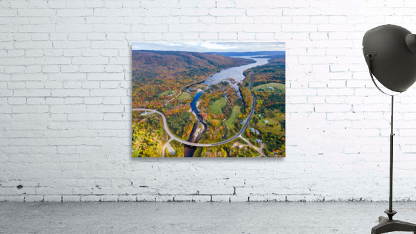 North River In Fall 2 Wall Preview