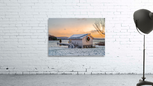 Baddeck Winter Scene Wall Preview