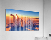Sunset in the Alps Acrylic Print