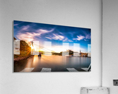 Sunset in Bratislava Acrylic Print