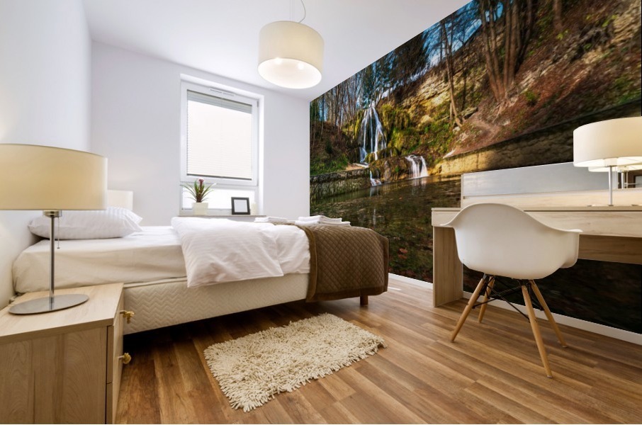 Lucky Waterfall Mural print