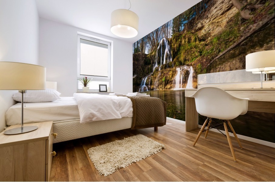 Lucky Waterfall Mural print