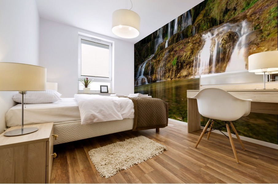 Lucky Waterfall Mural print
